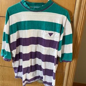 Santana stripped vintage oversized shirt